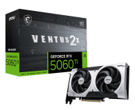 Karta graficzna MSI GeForce RTX 5060 Ti Ventus 2X OC Plus 8GB GDDR7 DLSS4
